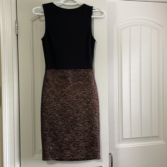 Mendocino Black and Gold Dress - Picture 3 of 4